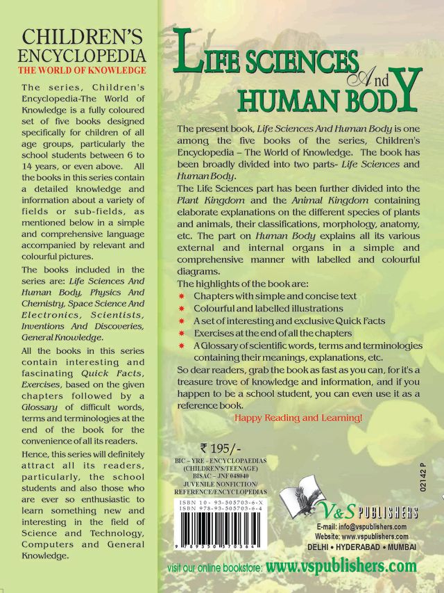 Children's Encyclopedia - Life Science And Human Body