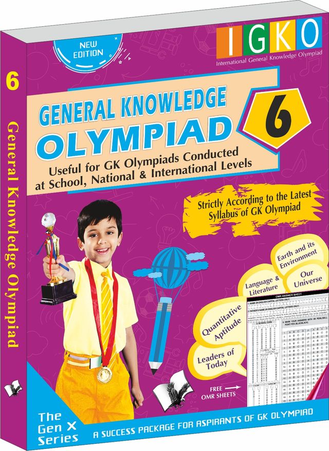 International General Knowledge Olympiad - Class 6(With OMR Sheets)