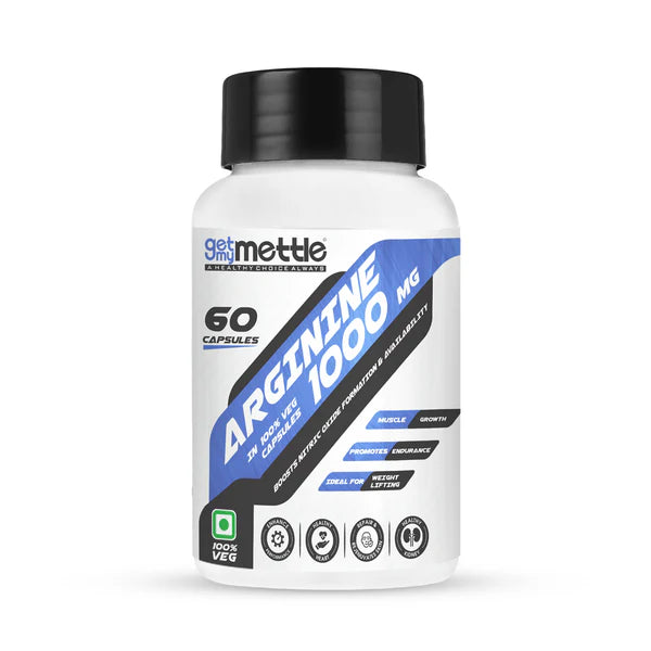 GetmyMettle Arginine 1000 mg