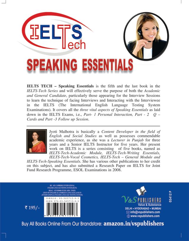 IELTS - Speaking Essentials  (With Online Content on  Dropbox)