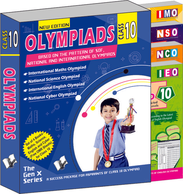 Olympiad Value Pack Class 10 (4 Book Set)