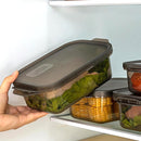 Rectangular Food Storage Containers - (3 Pc  Set)