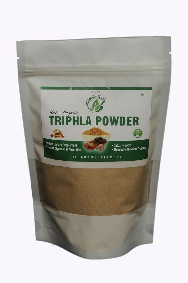 Dr.Bhargav’s I Triphala Powder I Gut I Constipation I Colon Cleanse I Immunity | Vata I Pitta I Kapha | Detoxifier| Detox Gut I Body | Anti-Oxidant |Acidity| Nourishment I Tissue I Cells  | 100gm