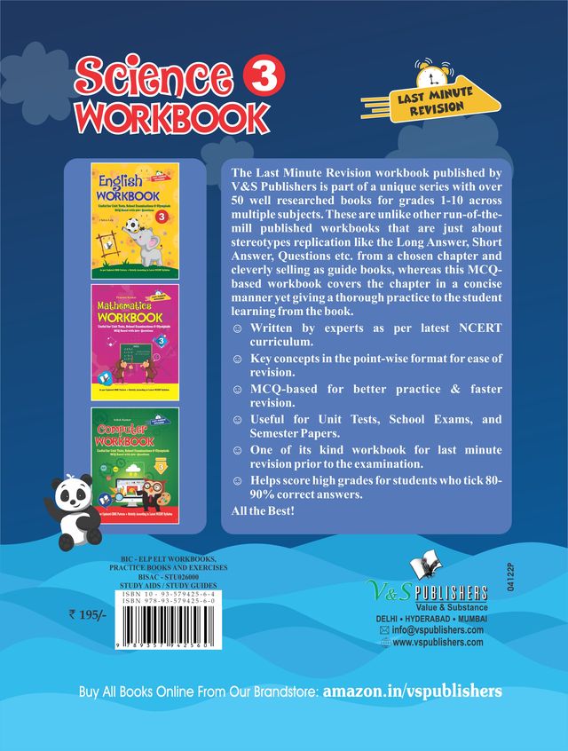 Science Workbook Class 3