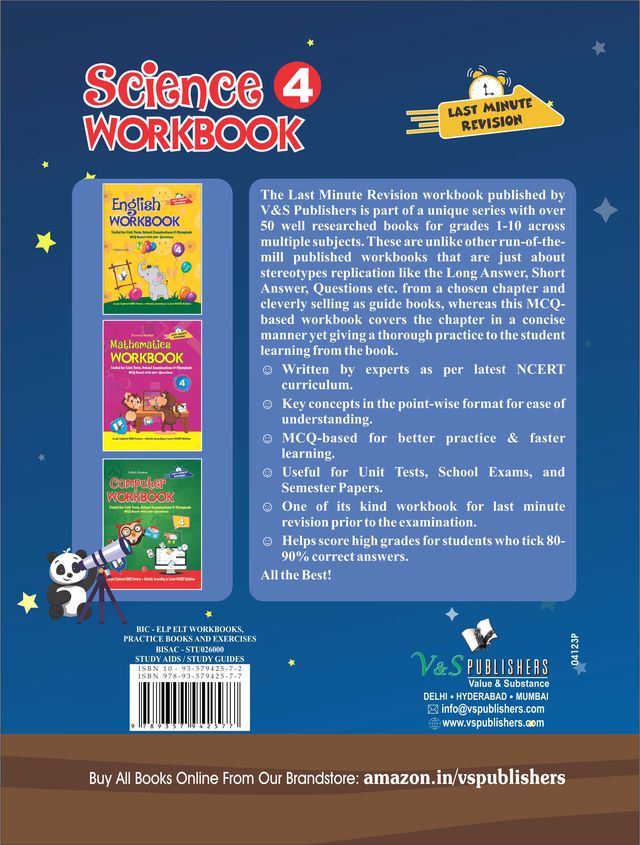 Science Workbook Class 4