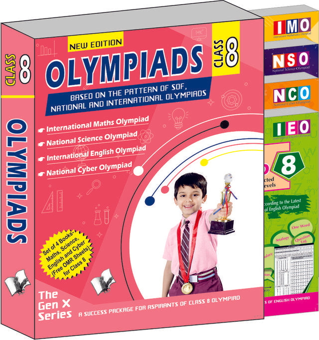 Olympiad Value Pack Class 8 (4 Book Set)