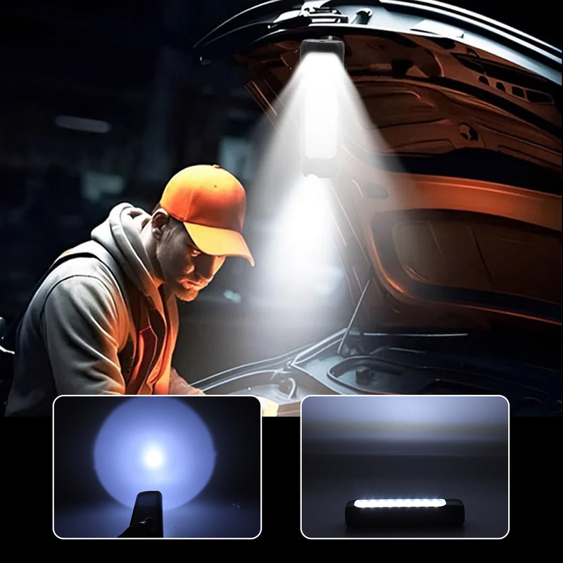 3 Modes Outdoor Indoor Hanging Solar Light  Small 18led  1 Big Led