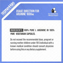 GetmyMettle Arginine 1000 mg