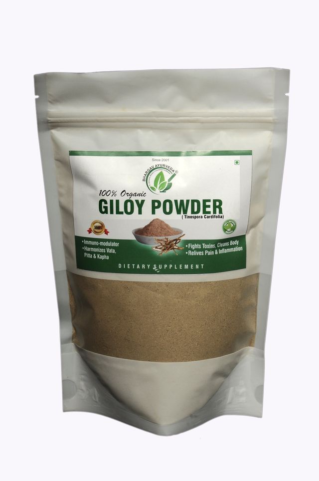 Dr.Bhargav’s I Guduchi I Giloy Powder | Tinospora Cordifolia| Immunity Booster | Inflammation | Fights Toxin | Throat irritation I Cough | Immune disorders | Uric acid | Burning toxins| 100gm