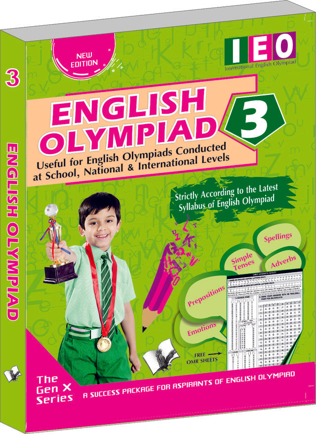 International English Olympiad - Class 3 (With OMR Sheets)