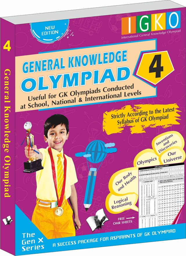 International General Knowledge Olympiad - Class 4(With OMR Sheets)