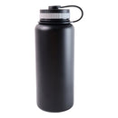 Black Stainless Steel Double Wall Vacuum-insulated Drink Water Bottle (1000 Ml)