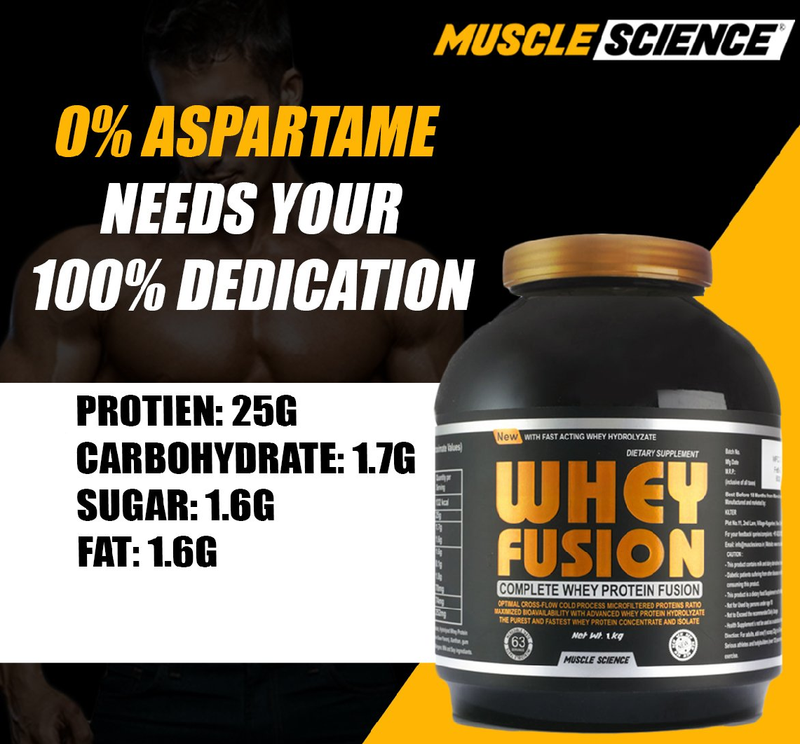 MUSCLE SCIENCE WHEY FUSION 2KG