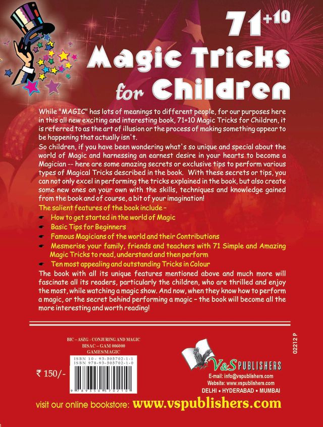 71+10 Magic Tricks For Children