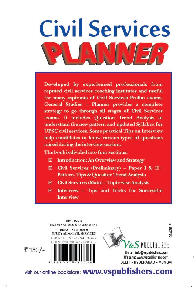 Civil Services Planner