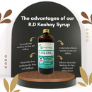 Dr.Bhargav’s I R.D Kashayasyrup |Remedies in pain I Stiffness Inflammation I Fatigue | Detoxifier | Digestive | Sluggish Metabolism | Uterine Swelling  I Poly Cystic Ovarian Disease | 500ml Syrup
