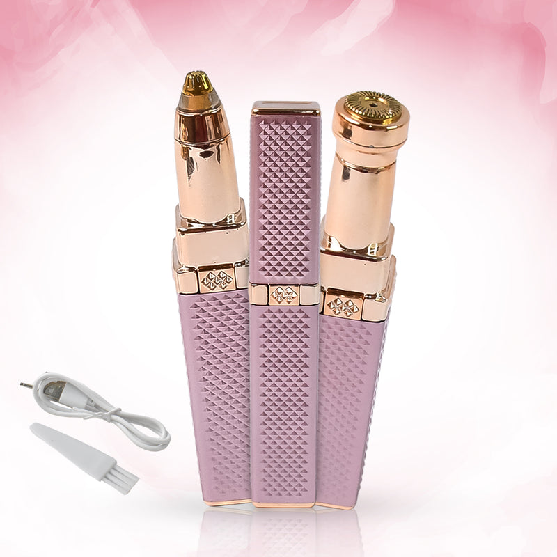 2-in-1 Eyebrow Razor  Painless Hair Shaver (1 Pc)