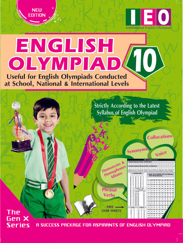 International English Olympiad - Class 10 (With OMR Sheets)