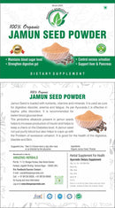 Dr.Bhargav’s I Jamun seed powder for Diabetes | Controlling Blood glucose Level |Strengthen Gut| 100gm