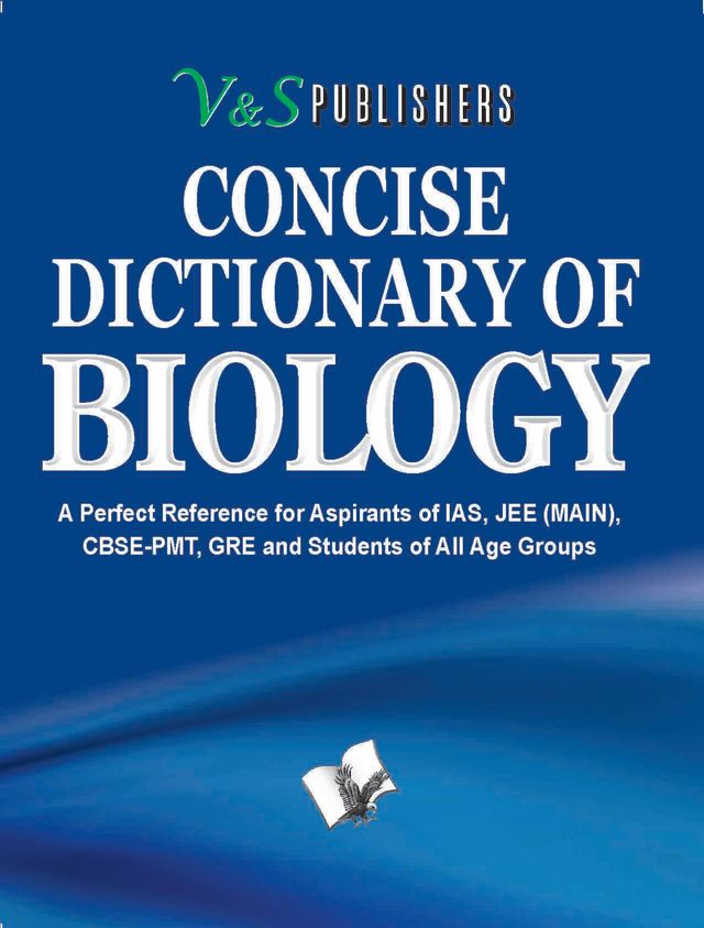 Concise Dictionary Of Biology (Pocket Size)