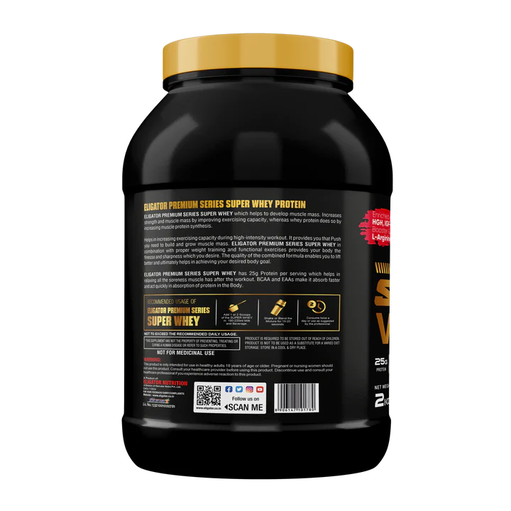 Eligator Super Whey - Superior Whey Protein Combination