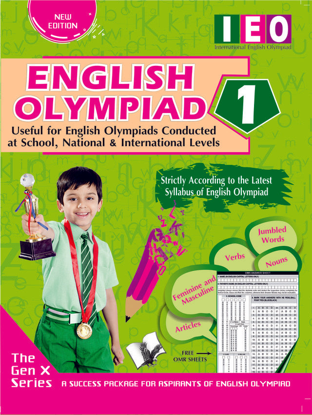 International English Olympiad - Class 1 (With OMR Sheets)