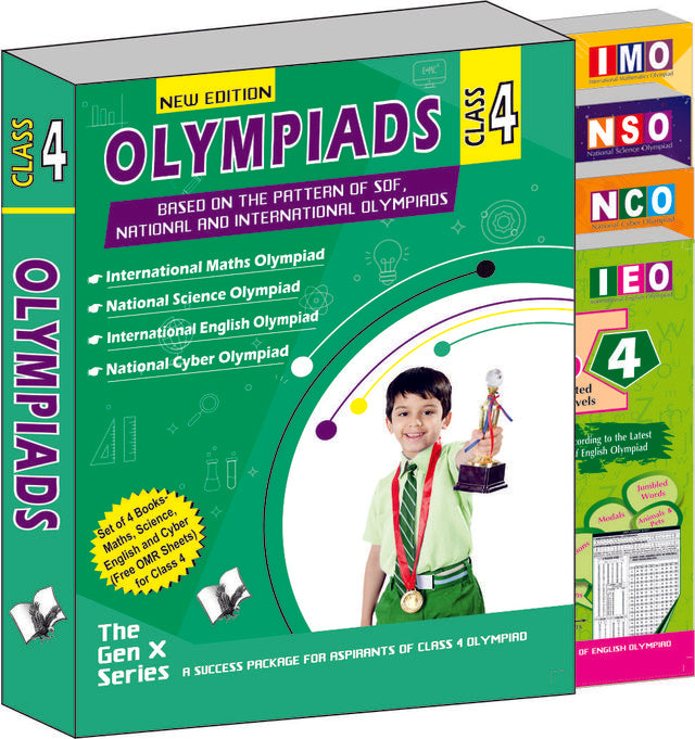 Olympiad Value Pack Class 4 (4 Book Set)