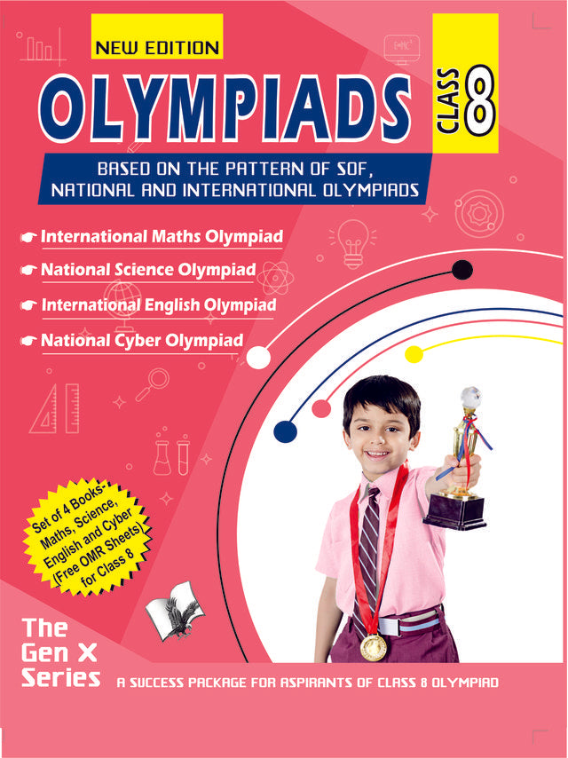 Olympiad Value Pack Class 8 (4 Book Set)