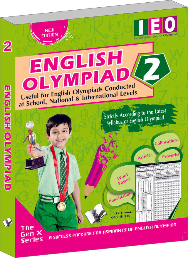 International English Olympiad - Class 2 (With OMR Sheets)