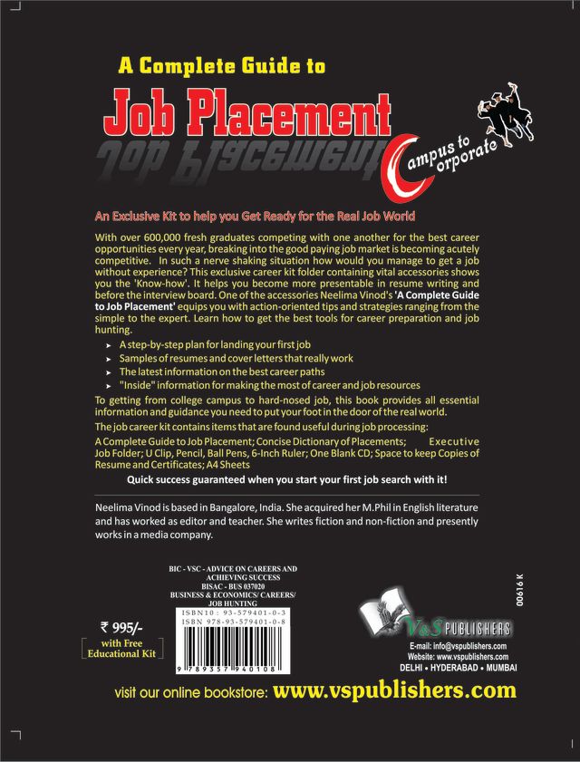 Job Placement kit (With Eductional Folder)