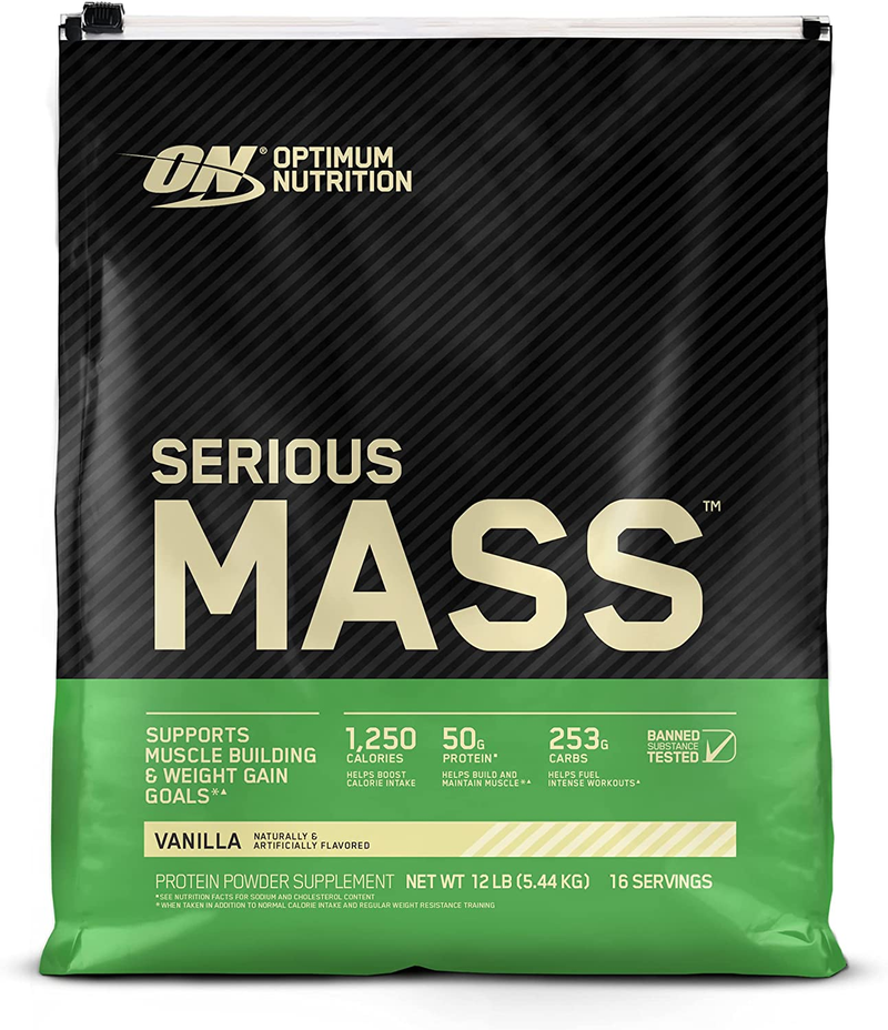 Optimum Nutrition Serious Mass Weight Gainers/mass Gainers