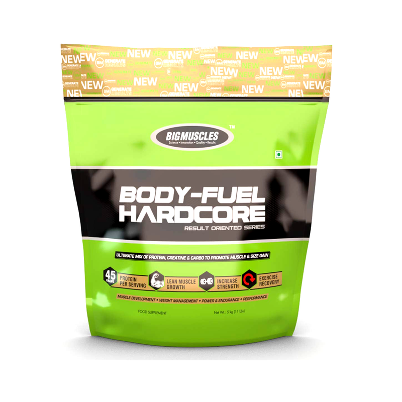 Bigmuscles Body Fuel Hardcore Weight Gainers/mass Gainers