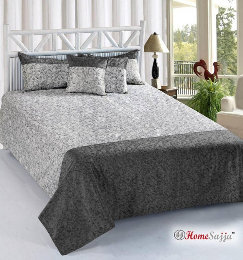 Dainty Velvet Double Bedsheet with Pillow And Cushion Covers(5 Pieces) - Free Shipping* - Mall2Mart