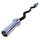 Usi Universal The Unbeatable Olympic Barbell, Weight Lifting Barbell, 28mm Olympic Barbell Bar 120cm Length, Ares Curl Bar (47'') No Collars