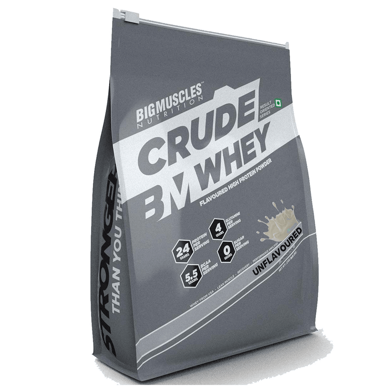 Bigmuscles Nutrition Crude Whey, Crude Whey Unflavoured / Flavoured - Mall2Mart