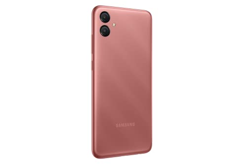 Samsung Galaxy A04e (Copper, 3GB, 64GB Storage) | 13 MP Rear Camera| Face Unlock | Upto 7GB RAM with RAM Plus | MediaTek Helio P35 | 5000 mAh Battery