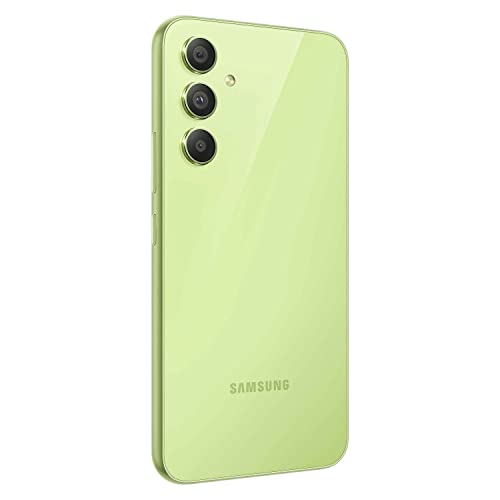 Samsung Galaxy A54 5G (Awesome Lime, 8GB, 256GB Storage) | 50 MP No Shake Cam (OIS) | IP67 | Gorilla Glass 5 | Voice Focus | Without Charger