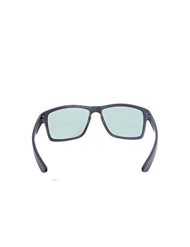 Fastrack Men's 100% UV protected Green Lens Navigator Sunglasses