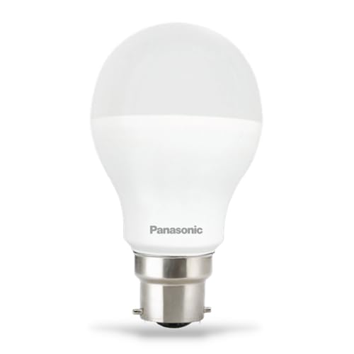 Panasonic 9W LED Bulb | LED Bulb 9 watt with B22 Base | 4kV Surge Protection 9 Watt Bulb (Cool Day Light, Pack of 2)