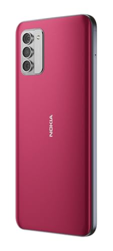 Nokia G42 5G | Snapdragon® 480+ 5G | 50MP Triple AI Camera | 11GB RAM (6GB RAM + 5GB Virtual RAM) | 128GB Storage | 5000mAh Battery | 2 Years Android Upgrades | 20W Fast Charger Included | So Pink