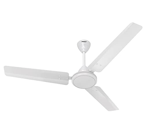 Havells 1200mm Mozel Energy Saving Ceiling Fan (Elegant White, Pack of 1)