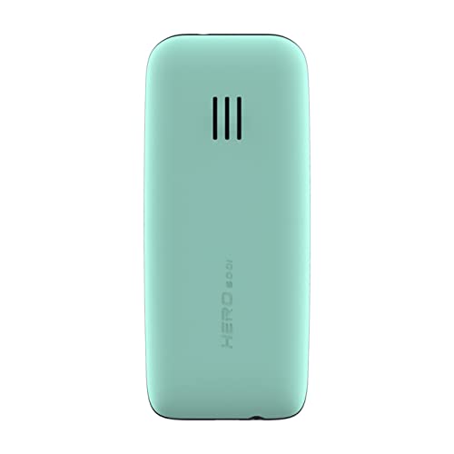 Lava Hero 600i (Mint Green) with Sleek and Stylish Design, 10 Regional Languages Input Support, Auto Call Recording, Wireless FM with Recording and 32 GB Expandable Storage