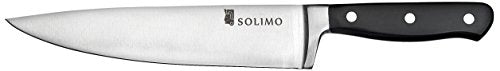 Amazon Brand - Solimo Premium Stainless Steel 8 inch blade Chef's Knife, Silver