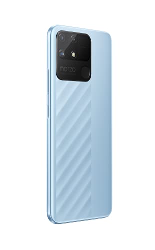 realme narzo 50A (Oxygen Blue , 4GB RAM + 64 GB Storage) Helio G85 Processor | 6000 mAh Battery