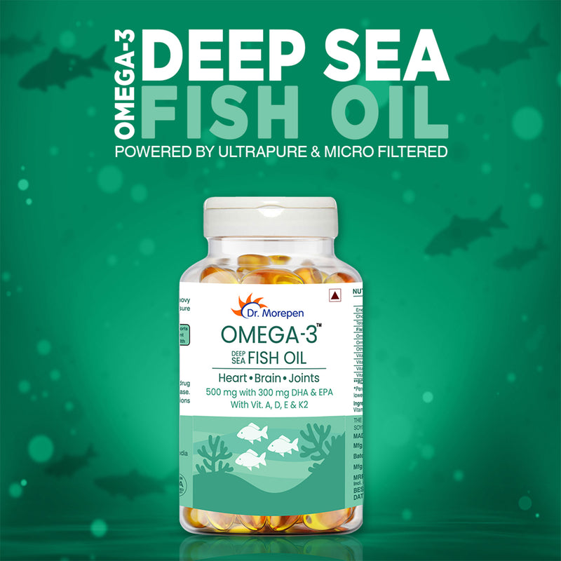 Omega-3 Deep Sea Fish Oil 500mg