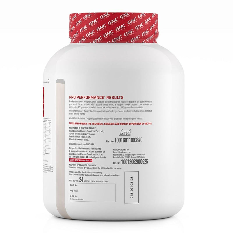 Gnc Pro Performance Weight Gainer
