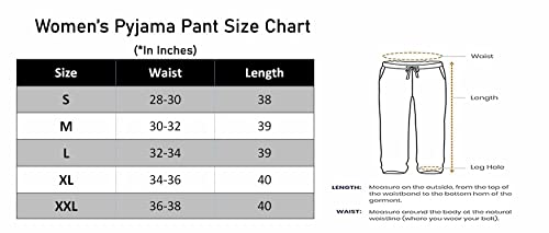 MNOP Women's Premium Cotton Pyjama Pant With Pockets