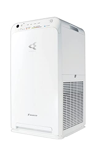 Daikin MC55XVM6 Air Purifier, Lifetime Supply of HEPA Filter, Lifetime Odour Filter, Dual Technology Flash Streamer & Active Plasma, 440 Sq. Feet coverage, Healthy air all year.