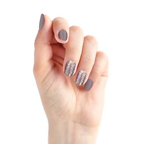 RENEE Stick On Nails DN 04| 24 Reusable Artificial Fake Nail Set| Lightweight & Long Lasting| Easy To Use| Quick Fix For Festivals & Special Occasions