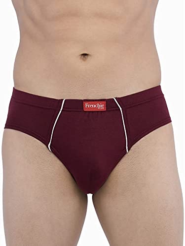 VIP Frenchie Plus Mens Cotton Brief (Pack of 6) (95, Assorted)